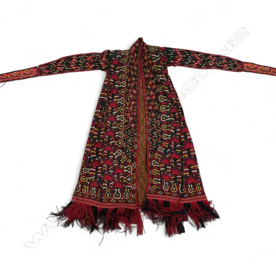 Tekke Turkmen cotton and silk chyrpy,